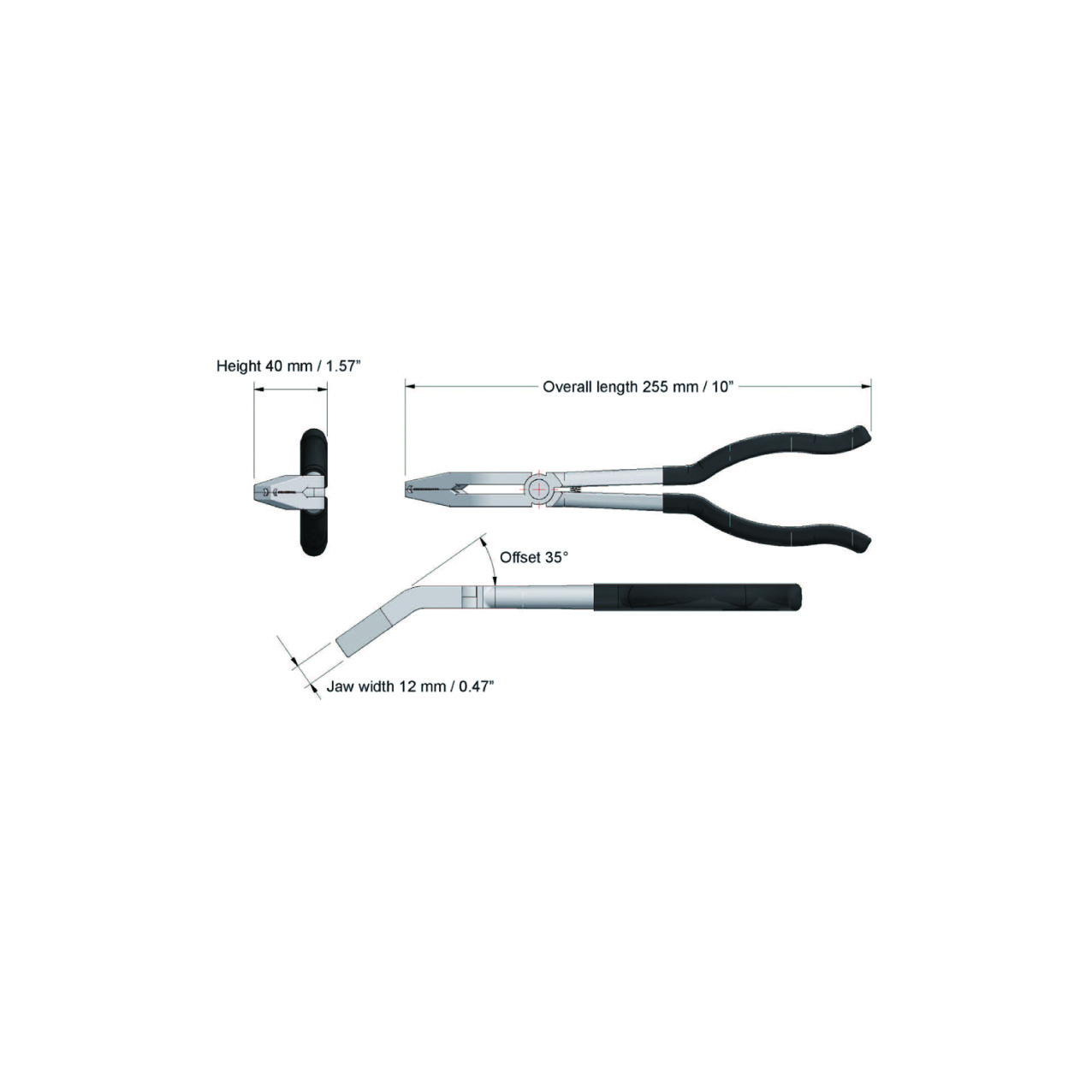 Mutlidirectional Offset Pliers