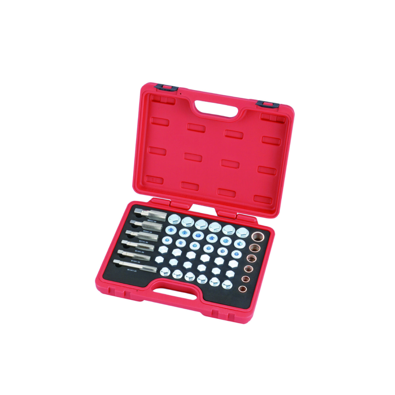 114pcs Oil Drain Plug Repair Kit with Copper Washers